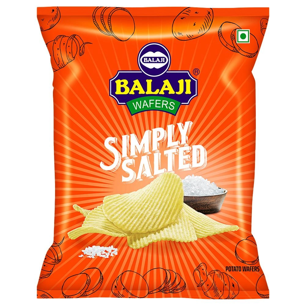 Balaji Simply Salted Potato Wafers 150 g