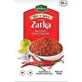 Premium Kolhapuri Zataka (Red Chilli Garlic Chutney) 1 Kg