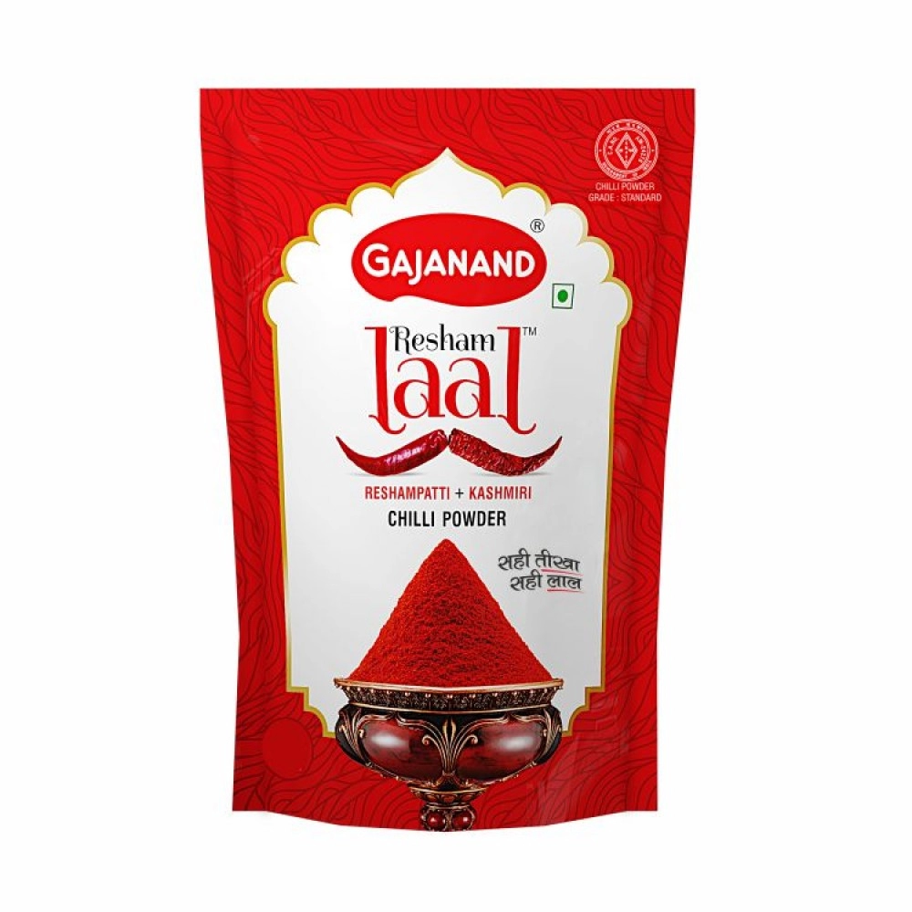 RESHAMLAAL CHILLI POWDER (Gajanand) 500g