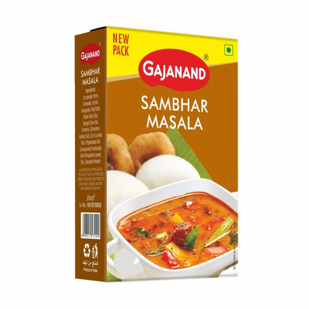 SAMBHAR MASALA (Gajanand) 100g