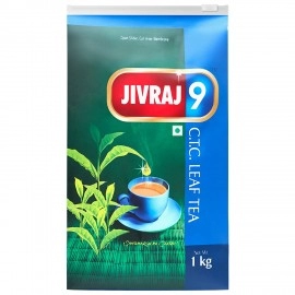 Jivraj 9 CTC Assam Leaf Tea 1Kg (Jivraj Tea)