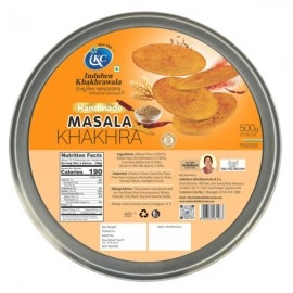 Handmade – Masala Khakhra 500g (Induben Khakhrawala)