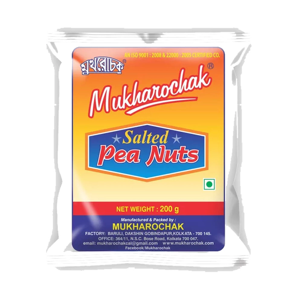 Salted Peanuts (Mukharochak) 400g Pack of 2