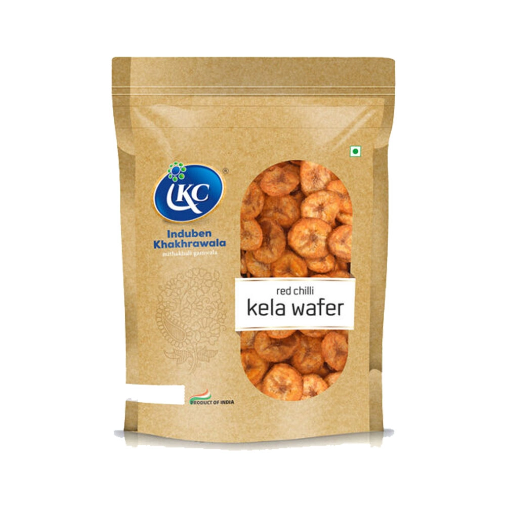 Banana Red Wafer 150g (Induben Khakhrawala)