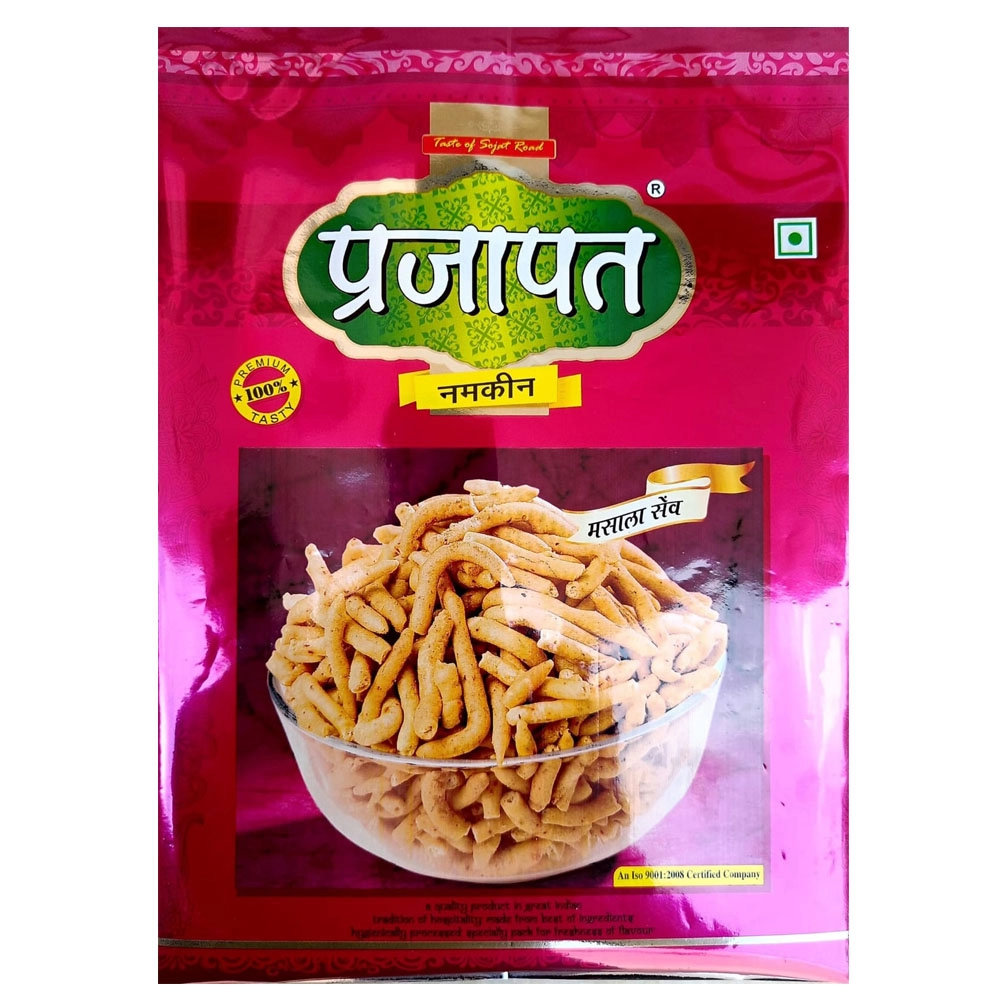 Masala Sev 350g (Prajapat Namkeen)